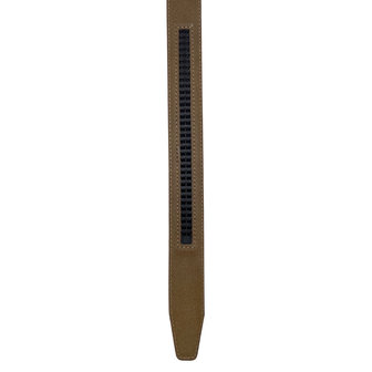 Heren riem lichtbruin leer met automatische gesp - Arrigo