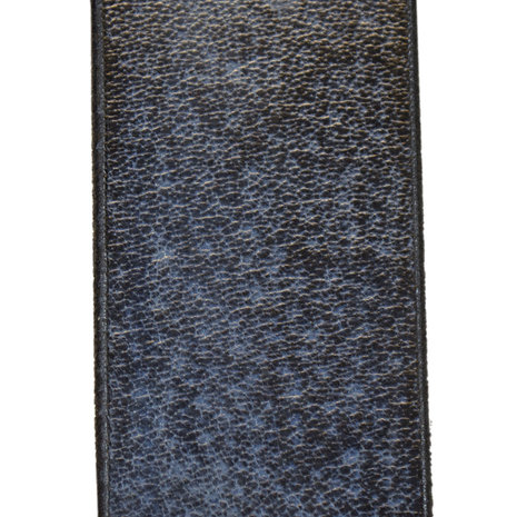 Jeansblauwe Riem Leer - 3 cm Breed - Arrigo
