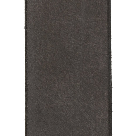 Riem van mat zwart leer – 3 cm breed - Arrigo.nl