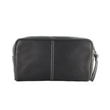 Toilettas Of Make-up Tas Van Zwart Buffelleer