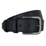 Moneybelt Geldriem 4 cm Zwart Leer