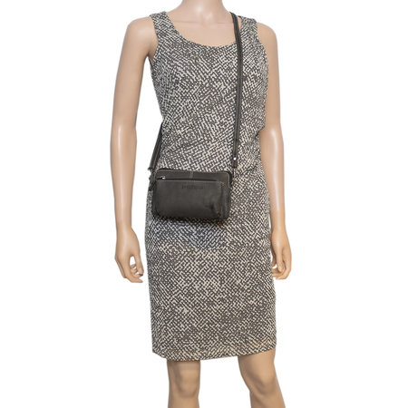 Shoulder bag - Bum bag - Clutch Of Black Buffalo Leather