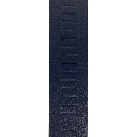 Perforated belt dark blue 4 cm