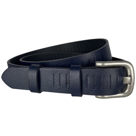 Riem donkerblauw geperforeerd 3 cm
