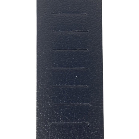 Perforated belt dark blue3 cm