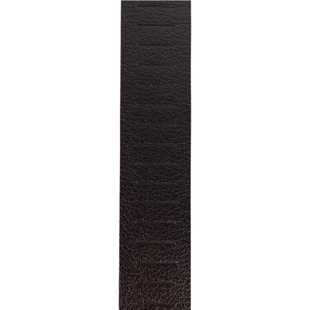 Perforated belt dark brown 3 cm