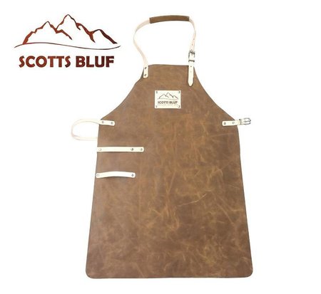BBQ Schort Scottsbluf cognac
