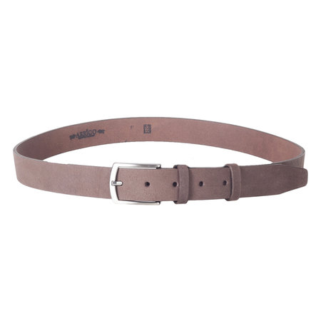 Riem Van 3 cm Breed Gemaakt Van Donkerbruin Leer