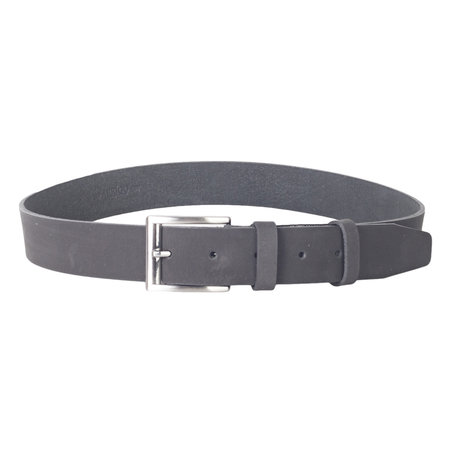 Broekriem Van 4 cm Breed Gemaakt Van Donkerblauw Leer