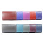 Donkerrood rundleren anti skim portemonnee, medium