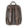 Leren Laptop Rugzak van Donkerbruin Leer