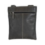 Zwart Leren Crossbody Tas - Schoudertas Van Arrigo