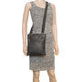 Zwart Leren Crossbody Tas - Schoudertas Van Arrigo