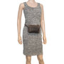 Schoudertasje - Heuptasje - Clutch Van Donkerbruin Buffelleer