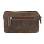 Schoudertasje - Heuptasje - Clutch Van Cognac Buffelleer