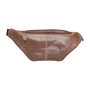 Heuptasje Crossbody Tasje Van Cognac kleurig Leer