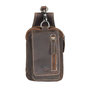 Fanny Pack - Belt Pouch In Leather In The Color Cognac
