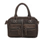 Shoulder Bag - Western Bag - Handbag In Dark Brown Leather