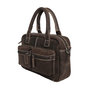 Shoulder Bag - Western Bag - Handbag In Dark Brown Leather