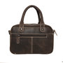 Shoulder Bag - Western Bag - Handbag In Dark Brown Leather