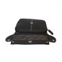 Black leather bum bag crossbody shoulder bag