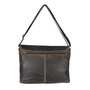 Donkerbruine Laptoptas - Messenger Tas Van Buffelleer