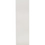 Riem Wit Leer Met Een Zilveren Gesp, 3 cm Breed