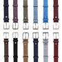 Suede Riem Donkerbruin • Met een Stijlvolle Zilverkleurige Gesp