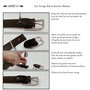 Suede Riem Donkerbruin • Met een Stijlvolle Zilverkleurige Gesp