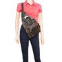 Crossbody Tas - Schoudertas Van Donkerbruin Leer