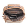 Schoudertas - crossbody tas van lichtbruin buffelleer