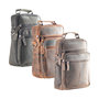 Schoudertas - crossbody tas van lichtbruin buffelleer