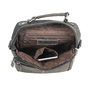 Zwarte schoudertas - crossbody tas van buffelleer