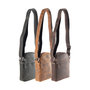 Arrigo Schoudertas - Crossbody Tas Van Lichtbruin Buffelleer