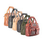 Westernbag - Schoudertas -  Beige Rundleer - Medium