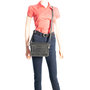 Zwart Leren Crossbody Schoudertas - Compact Model