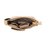 Schoudertas Van Soepel Leer In De Kleur Taupe/Beige