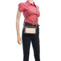 Leren Crossbody Schoudertasje Met Een Cheetah Print
