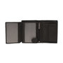 Heren Portemonnee - Billfold Model Van Zwart Leer