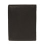 Heren Portemonnee - Billfold Model Van Zwart Leer