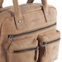 Westernbag - Schoudertas -  Beige Rundleer - Medium