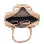 Westernbag - Schoudertas -  Beige Rundleer - Medium
