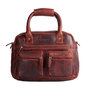 Westernbag - Schoudertas Rood Rundleer - Medium