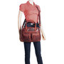 Westernbag - Schoudertas Rood Rundleer - Medium
