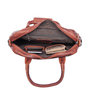 Westernbag - Schoudertas Rood Rundleer - Medium