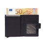 Leren Pasjeshouder met Cardprotector Donkerblauw