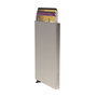 Leren Mini Portemonnee met Cardprotector Donkerbruin