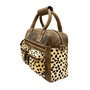 Leren Westernbag Bruin met een Tijgerprint