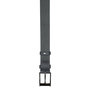 Leren riem, 3.5 cm breed in de kleur grijs