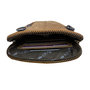 Telefoontasje Crossbody Taupe Beige Leer